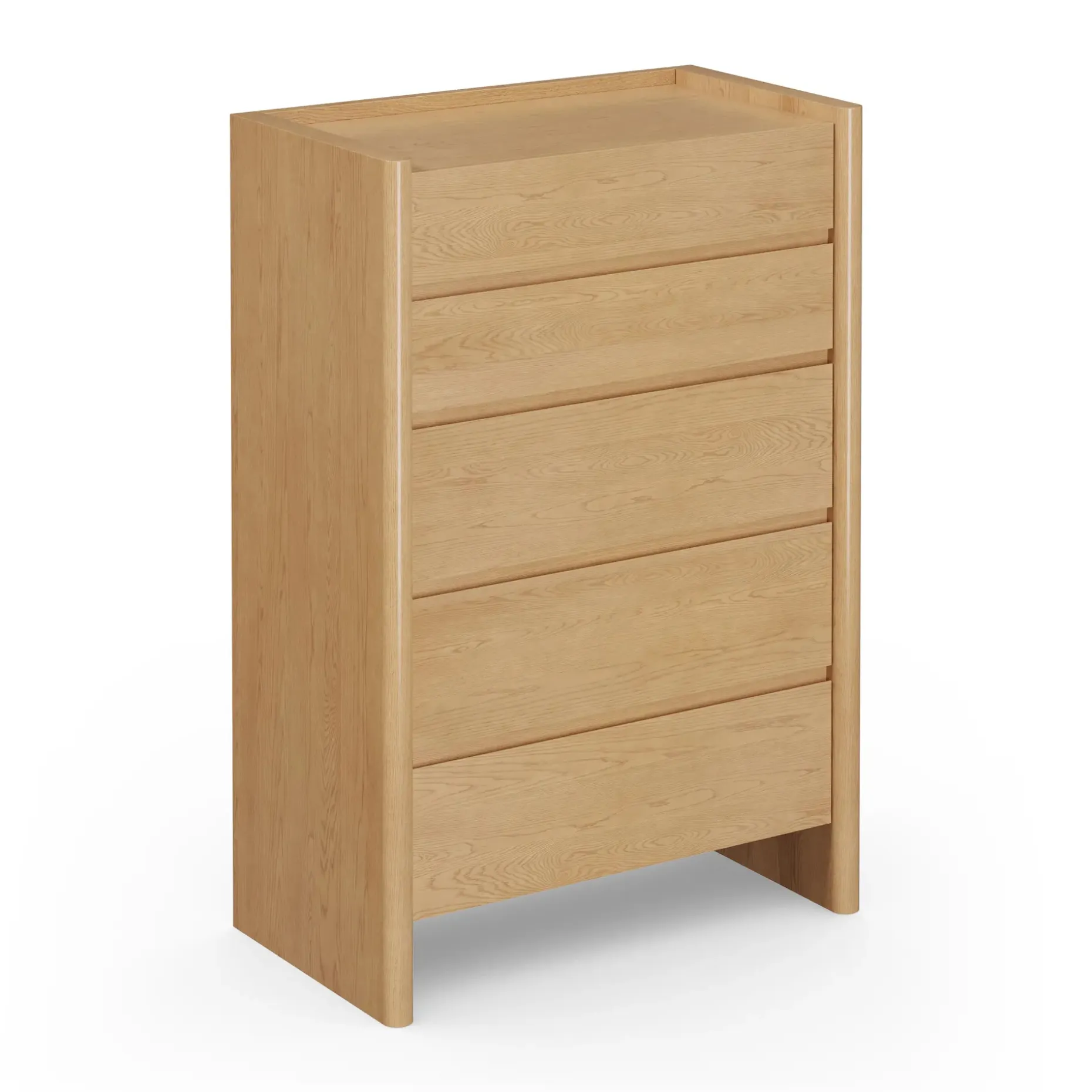 Torme 5-Drawer Chest - White Oak