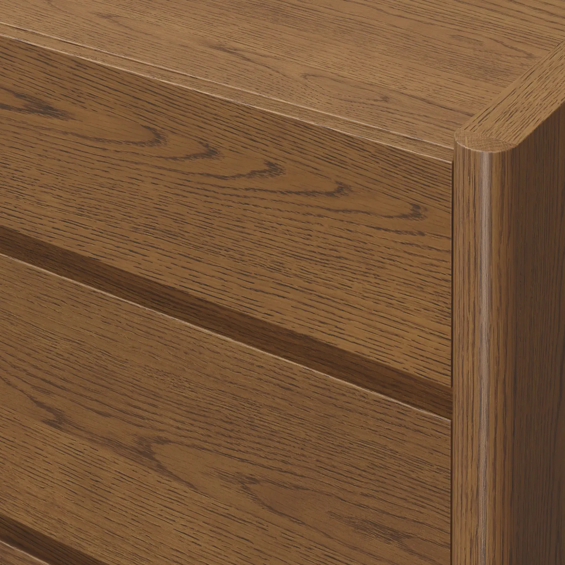Torme 6-Drawer Double Dresser - Smoked Oak