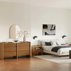 Torme 6-Drawer Double Dresser - Smoked Oak