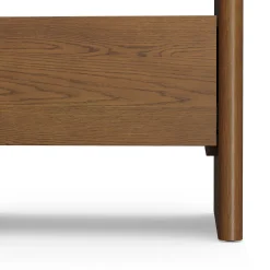 Torme 1-Drawer Nightstand - Smoked Oak