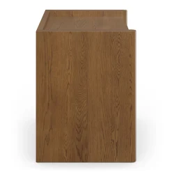 Torme 1-Drawer Nightstand - Smoked Oak