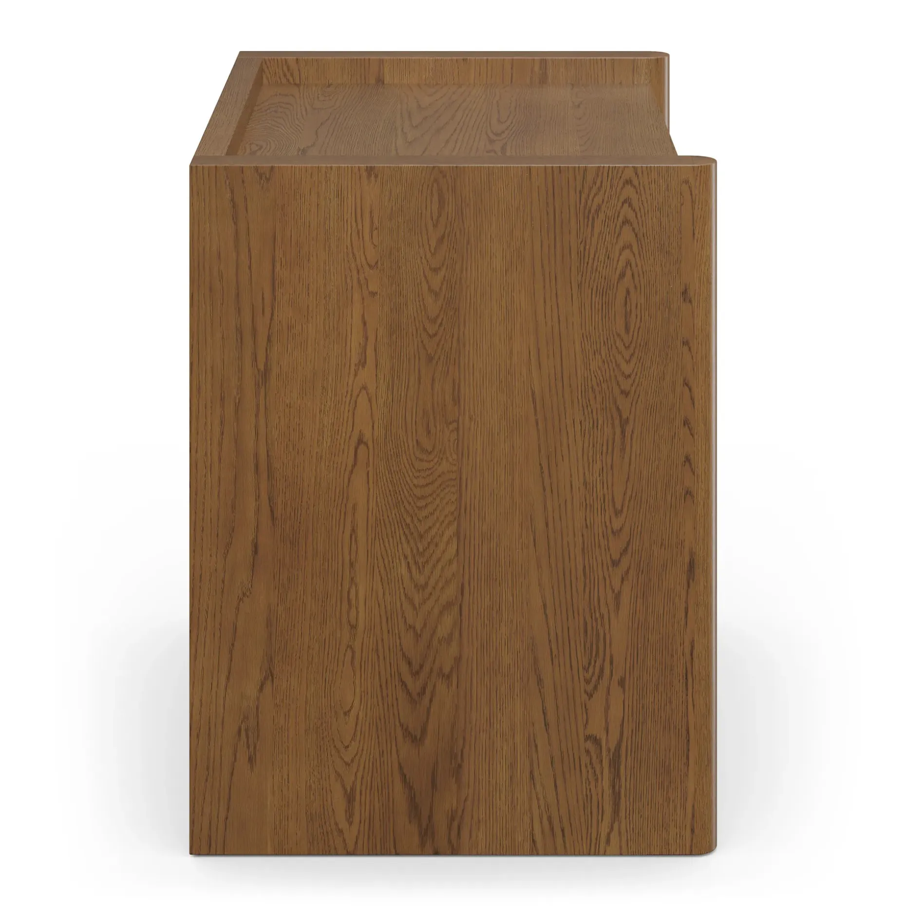 Torme 1-Drawer Nightstand - Smoked Oak