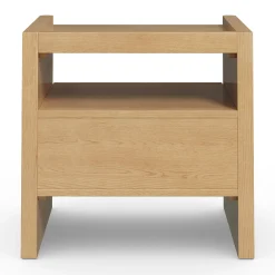 Torme 1-Drawer Nightstand - White Oak