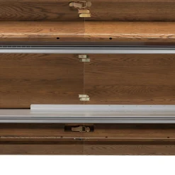 Torme 82.75" - 104.25" Extendable Dining Table - Smoked Oak