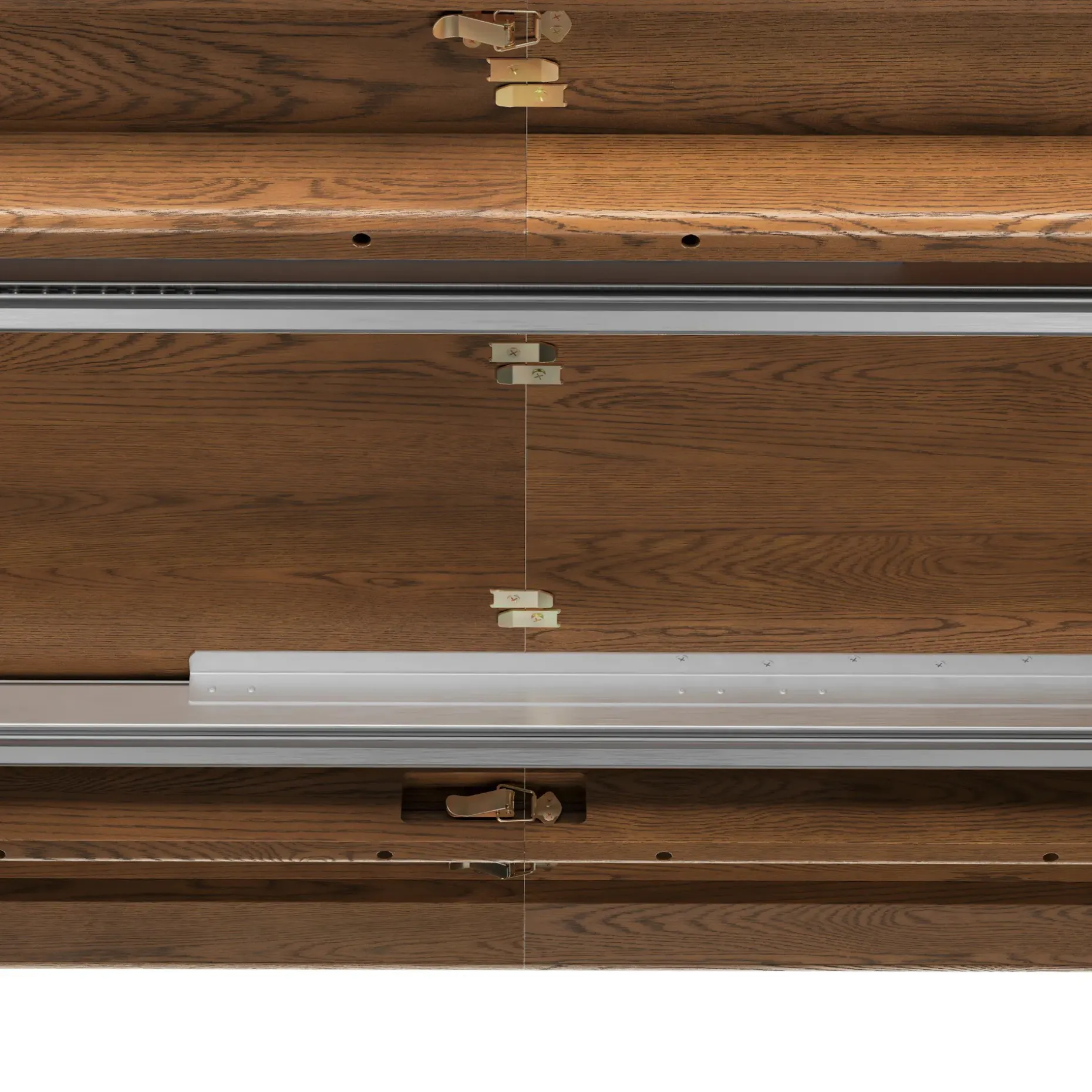 Torme 82.75" - 104.25" Extendable Dining Table - Smoked Oak