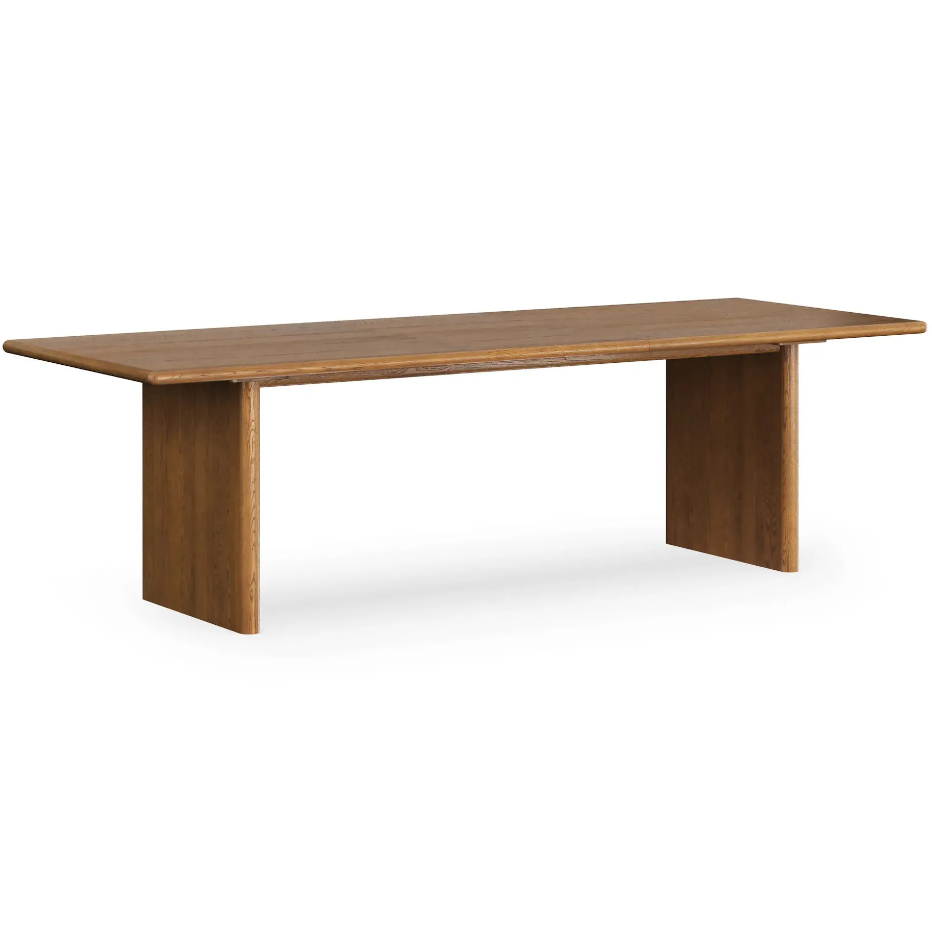 Torme 82.75" - 104.25" Extendable Dining Table - Smoked Oak