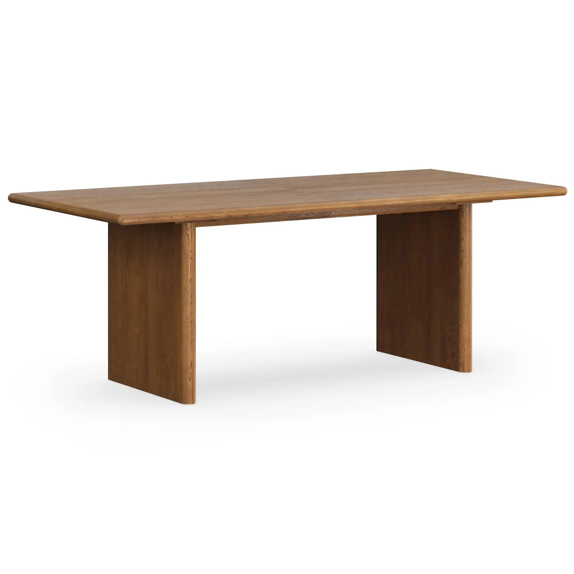 Torme 82.75" - 104.25" Extendable Dining Table - Smoked Oak