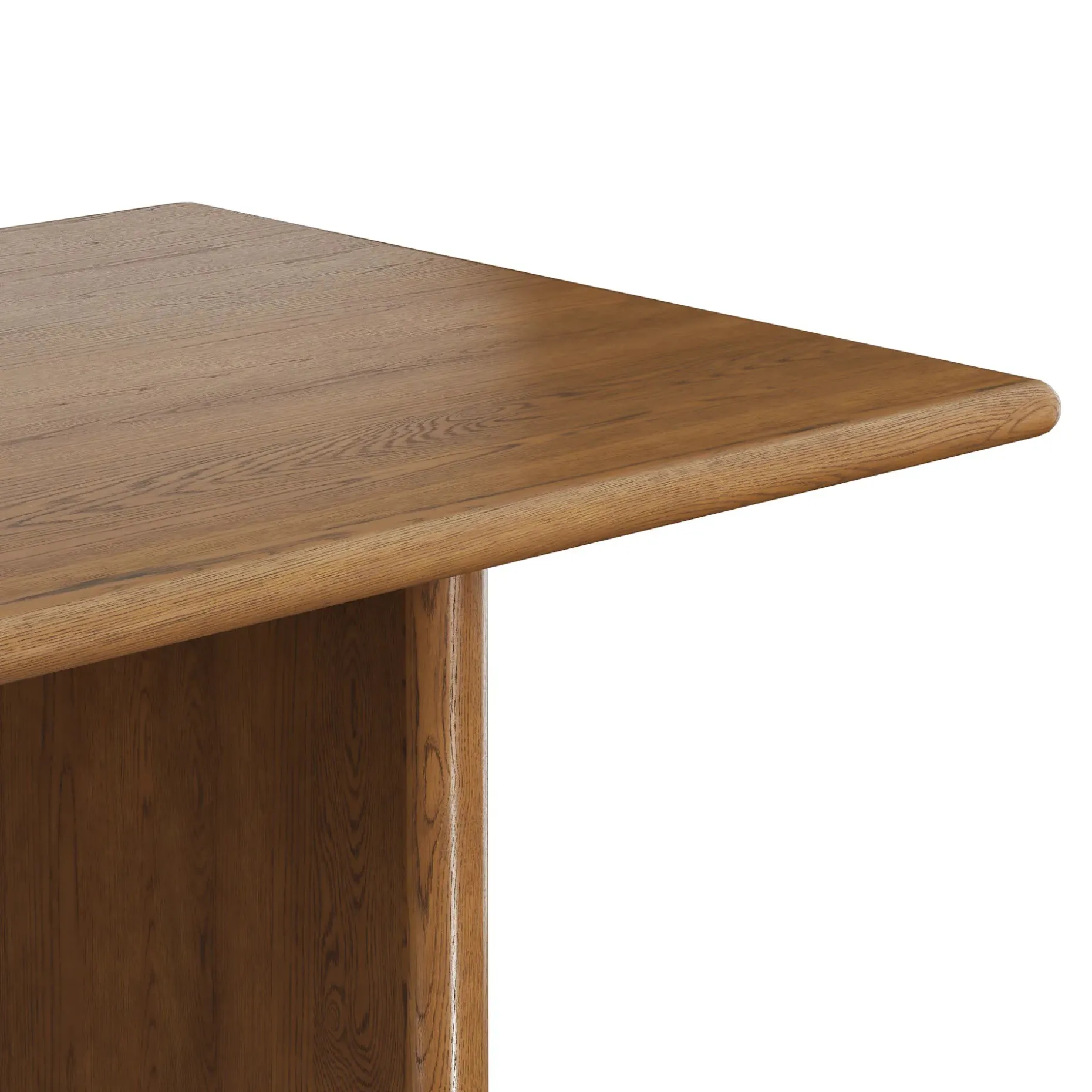 Torme 82.75" - 104.25" Extendable Dining Table - Smoked Oak
