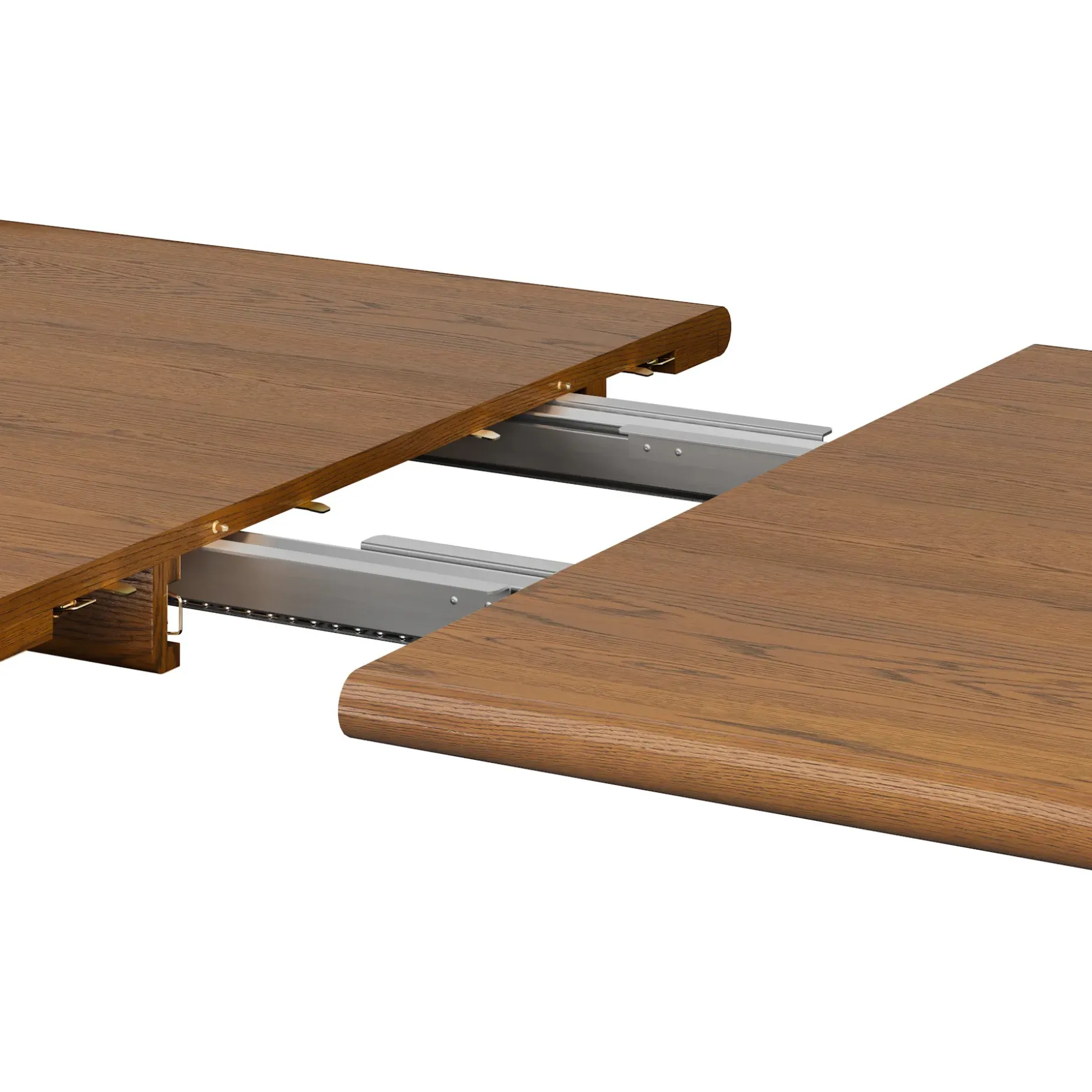 Torme 82.75" - 104.25" Extendable Dining Table - Smoked Oak