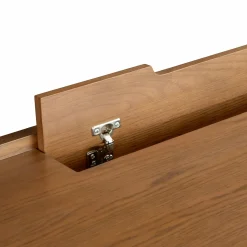 Torme L-Shape Desk Set - Smoked Oak