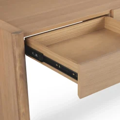 Torme L-Shape Desk Set - White Oak