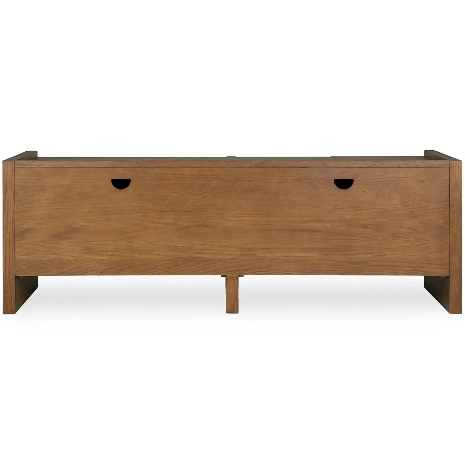 Torme 72" Media Unit - Smoked Oak