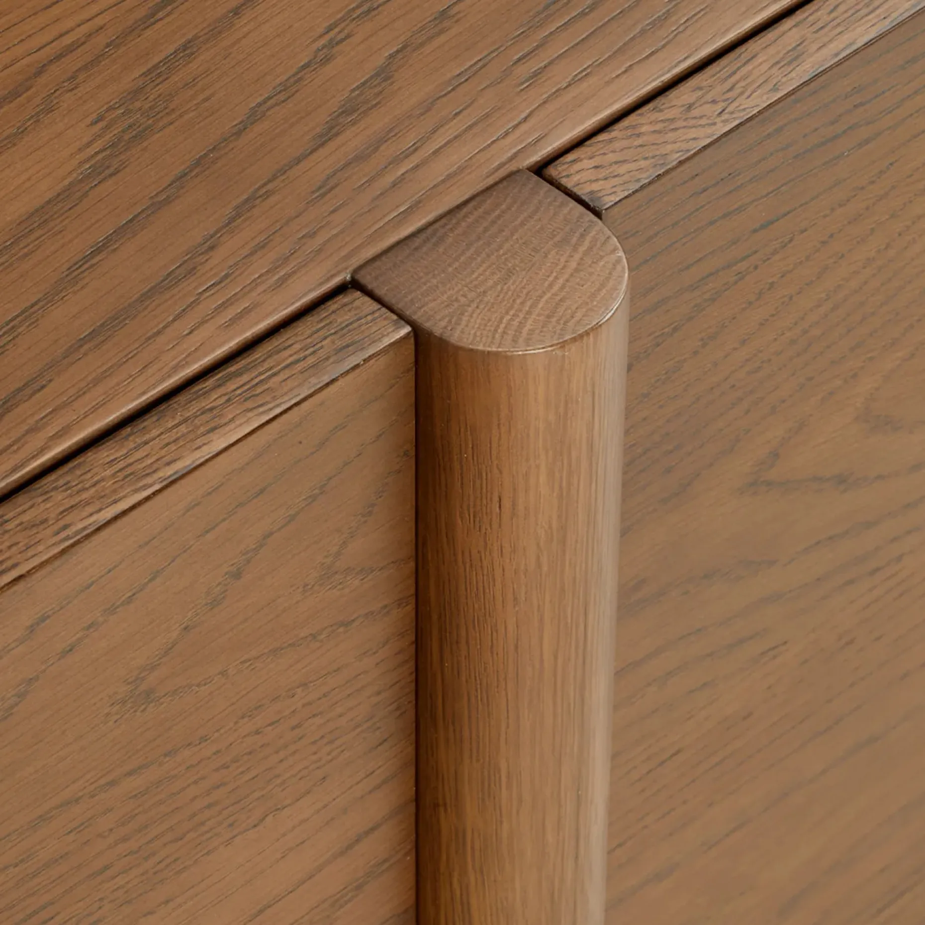 Torme 72" Media Unit - Smoked Oak