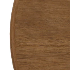 Torme 48" Round Dining Table - Smoked Oak