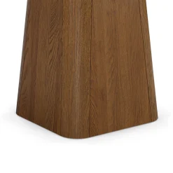 Torme 48" Round Dining Table - Smoked Oak