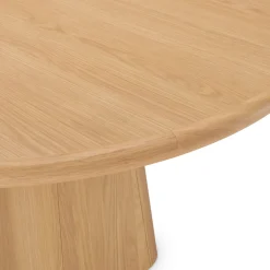 Torme 48" Round Dining Table - White Oak