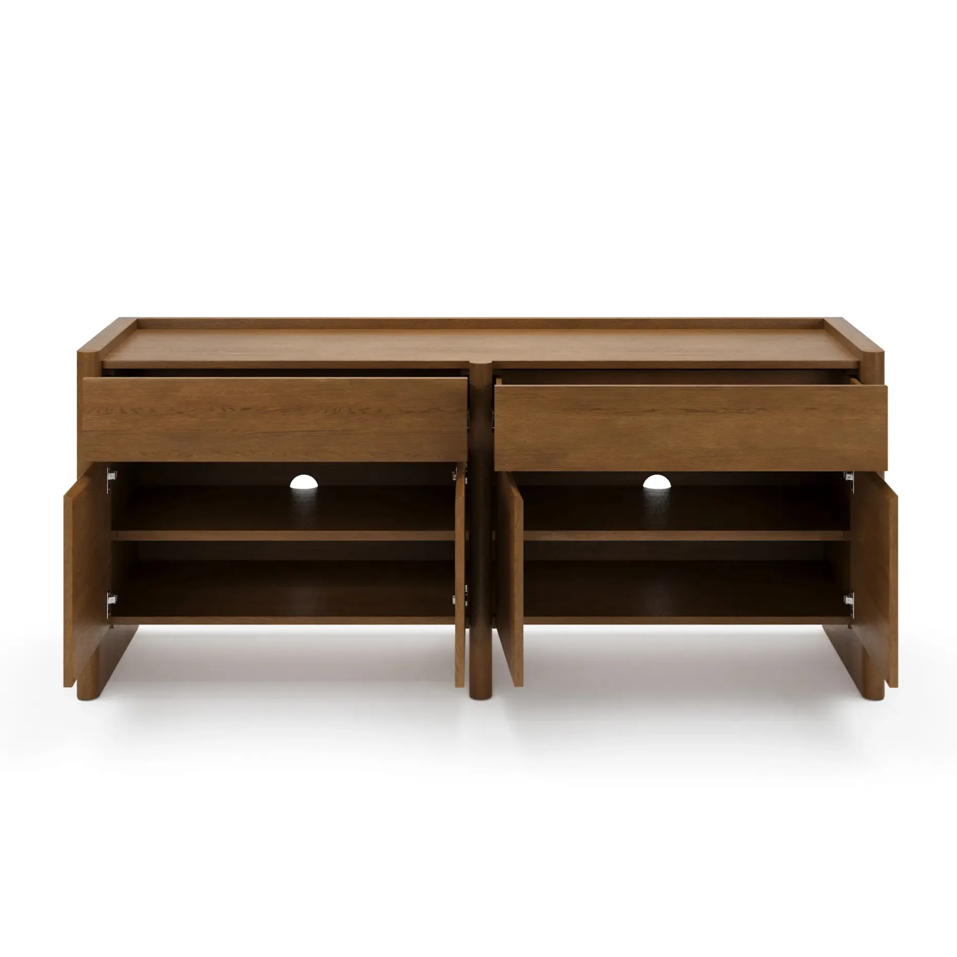 Torme 70" Sideboard - Smoked Oak