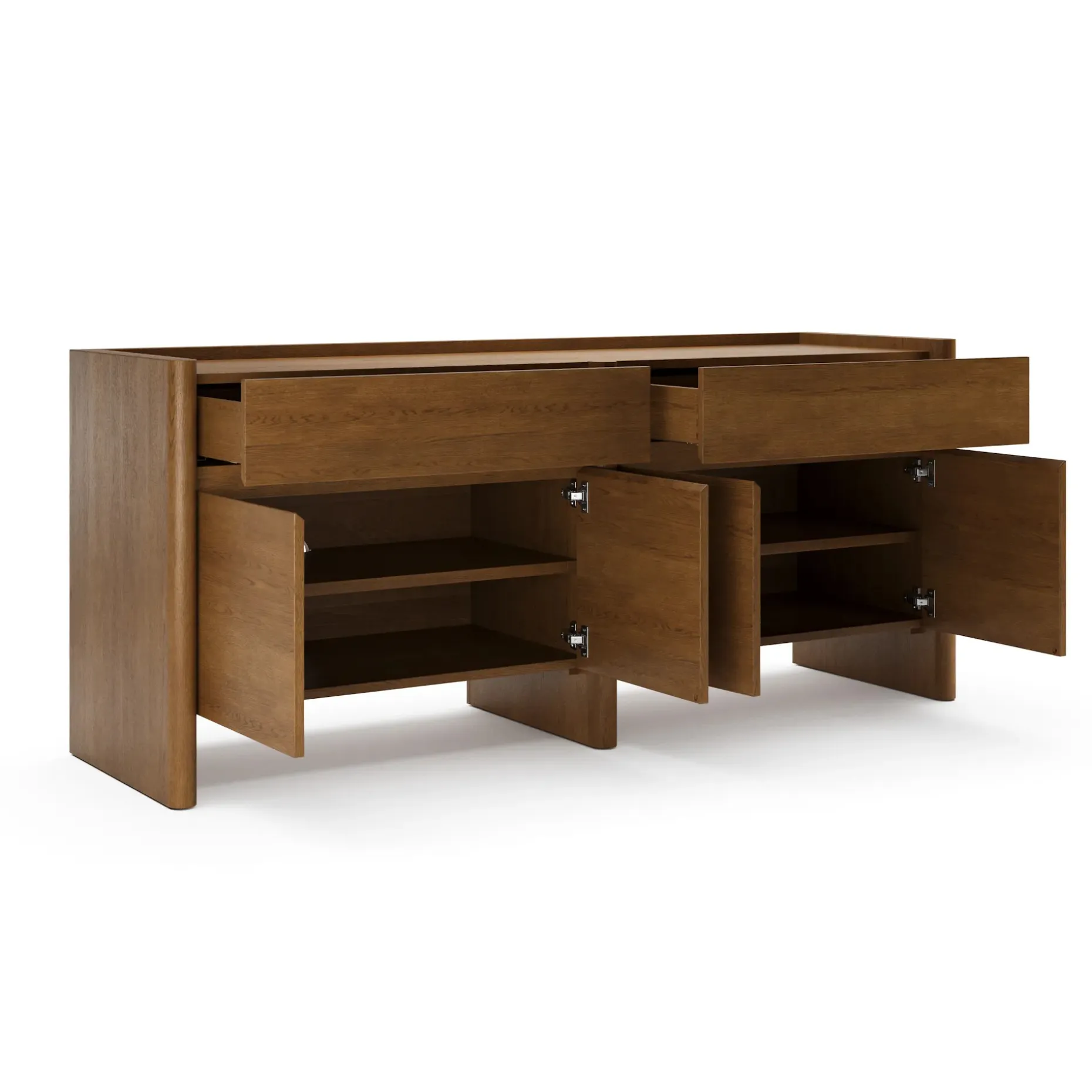 Torme 70" Sideboard - Smoked Oak