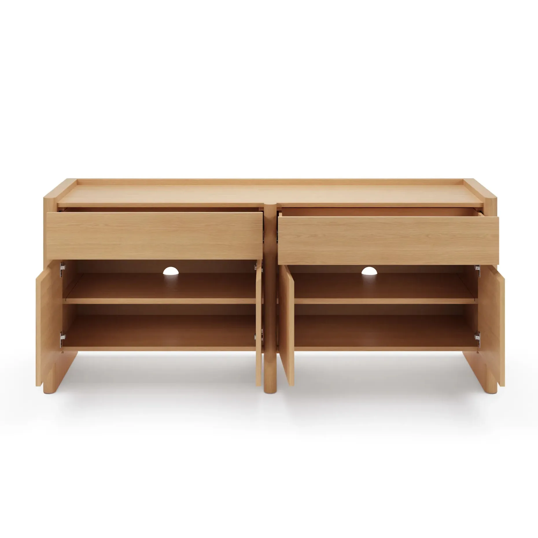 Torme 70" Sideboard - White Oak