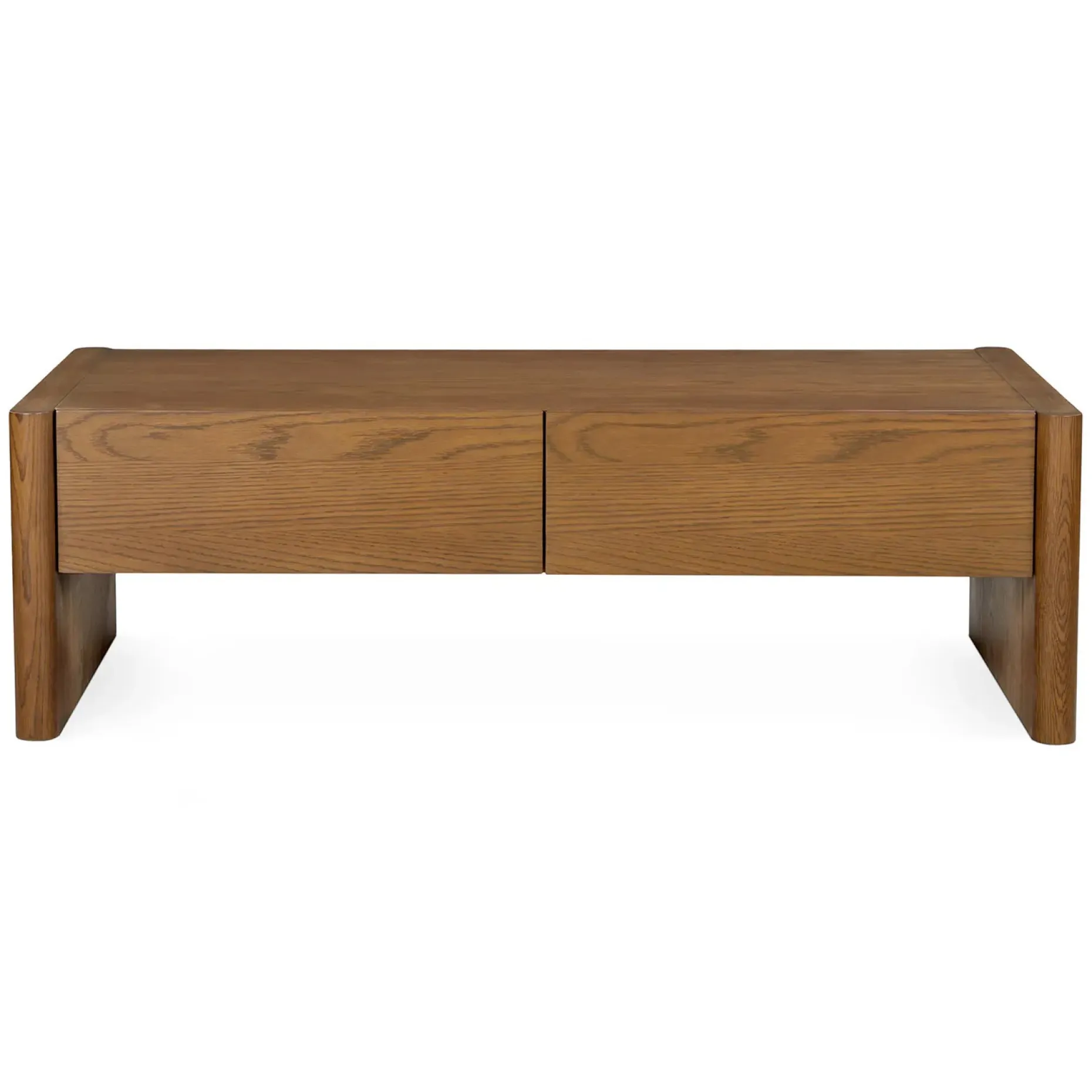 Torme 48" Storage Coffee Table - Smoked Oak