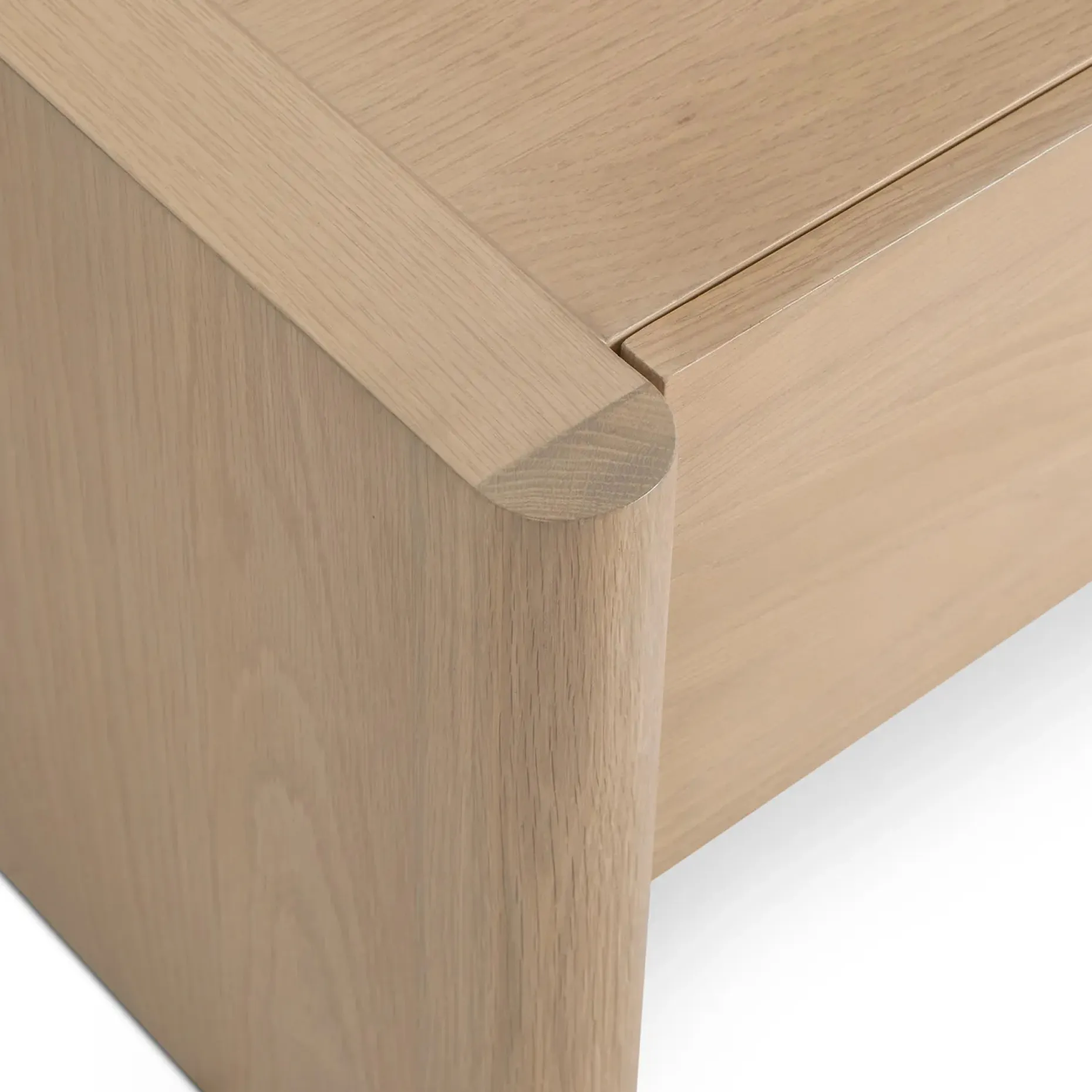 Torme 48" Storage Coffee Table - White Oak