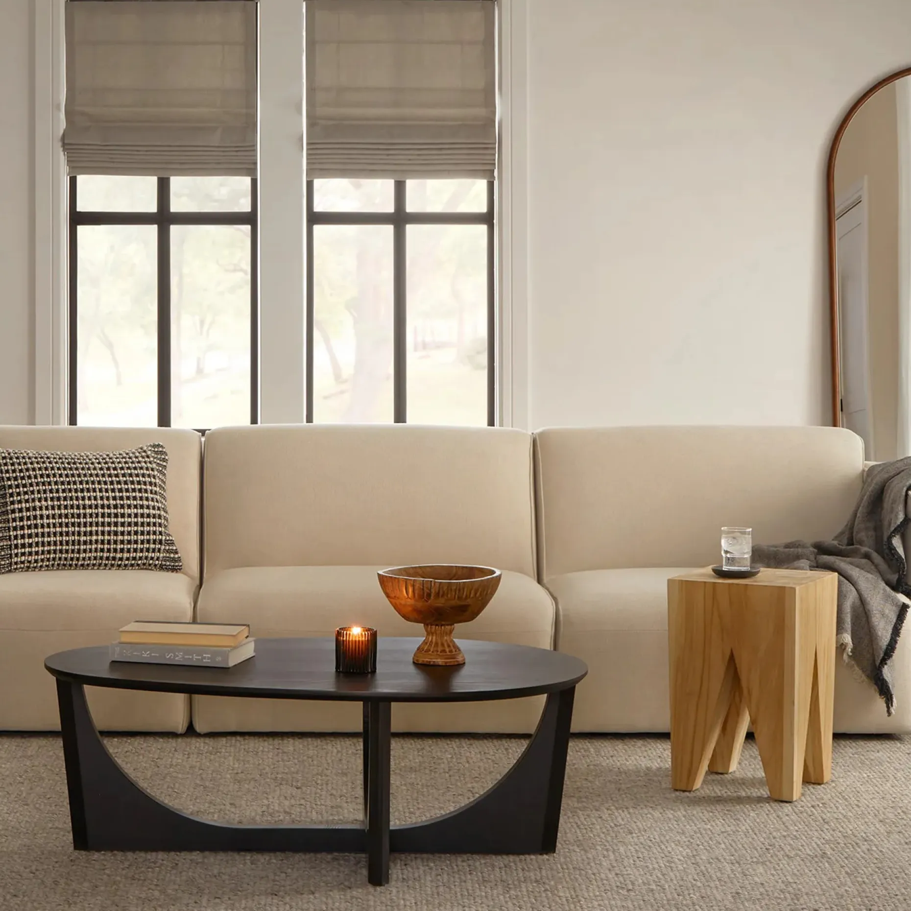 Tovi 42.5" Coffee Table - Black