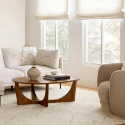 Tovi 42.5" Coffee Table - Smoked Oak