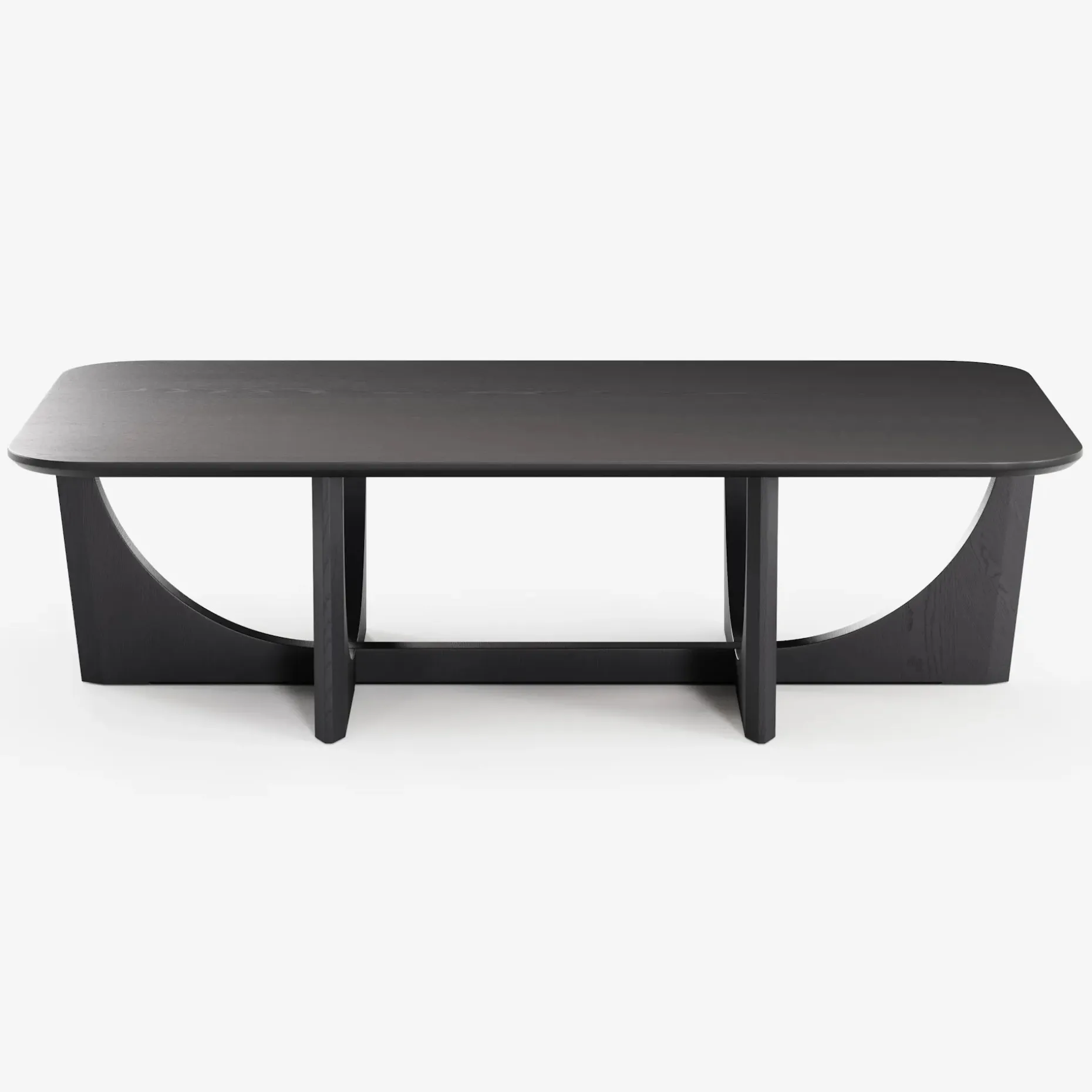 Tovi 55" Rectangular Coffee Table - Black