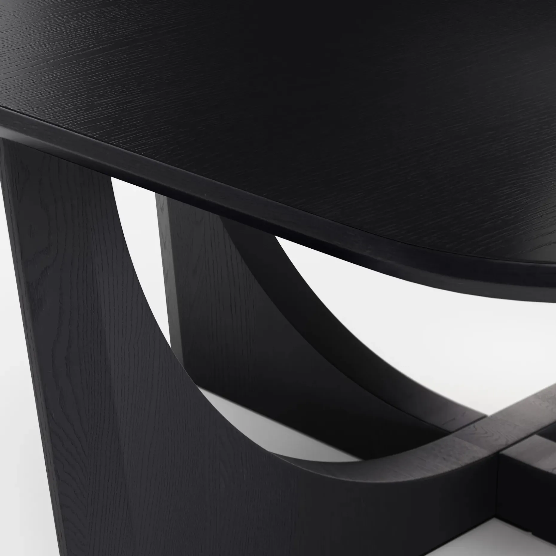 Tovi 55" Rectangular Coffee Table - Black