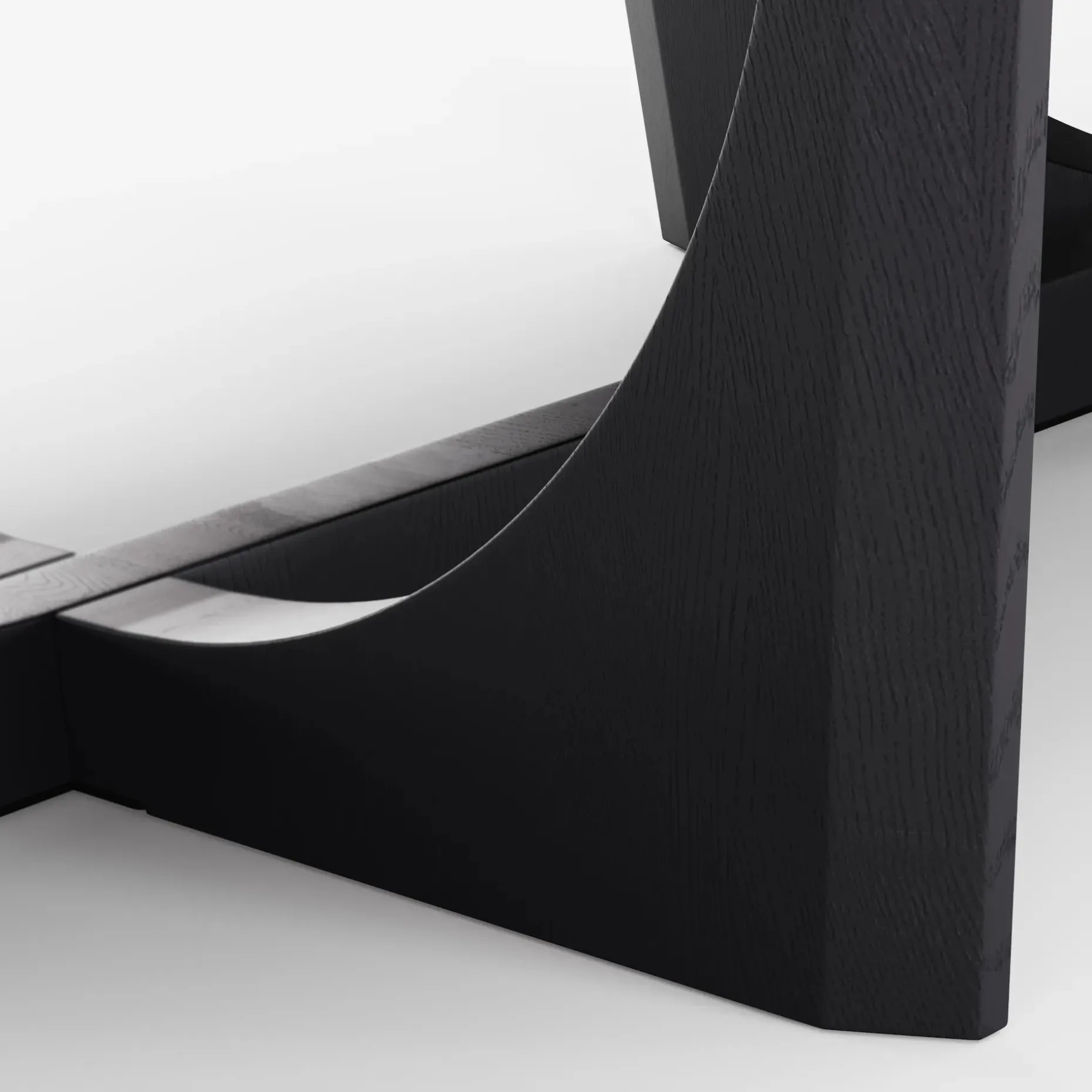 Tovi 55" Rectangular Coffee Table - Black