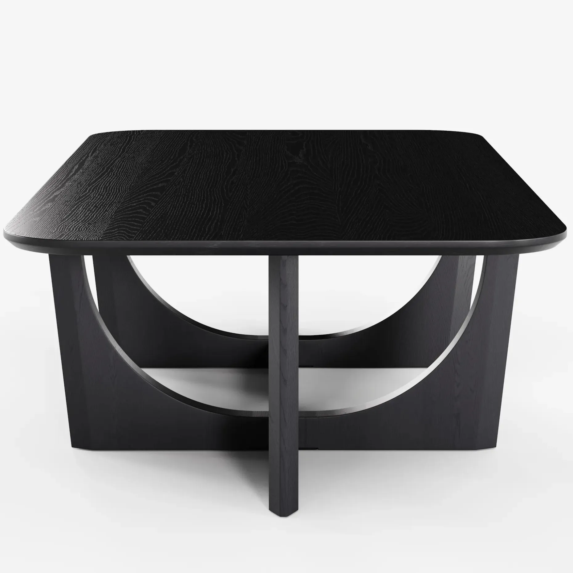 Tovi 55" Rectangular Coffee Table - Black