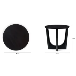 Tovi Side Table - Black