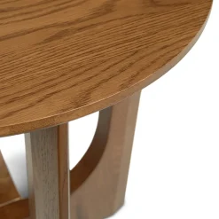 Tovi Side Table - Smoked Oak