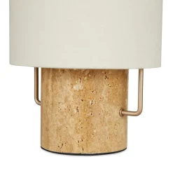 Truro Table Lamp - Travertine