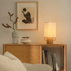 Truro Table Lamp - Travertine