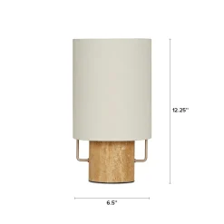 Truro Table Lamp - Travertine