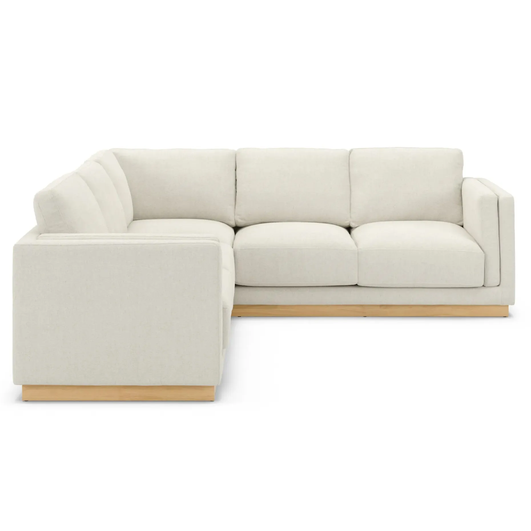 Tully 102.5" Corner Sectional - Savoy Ivory