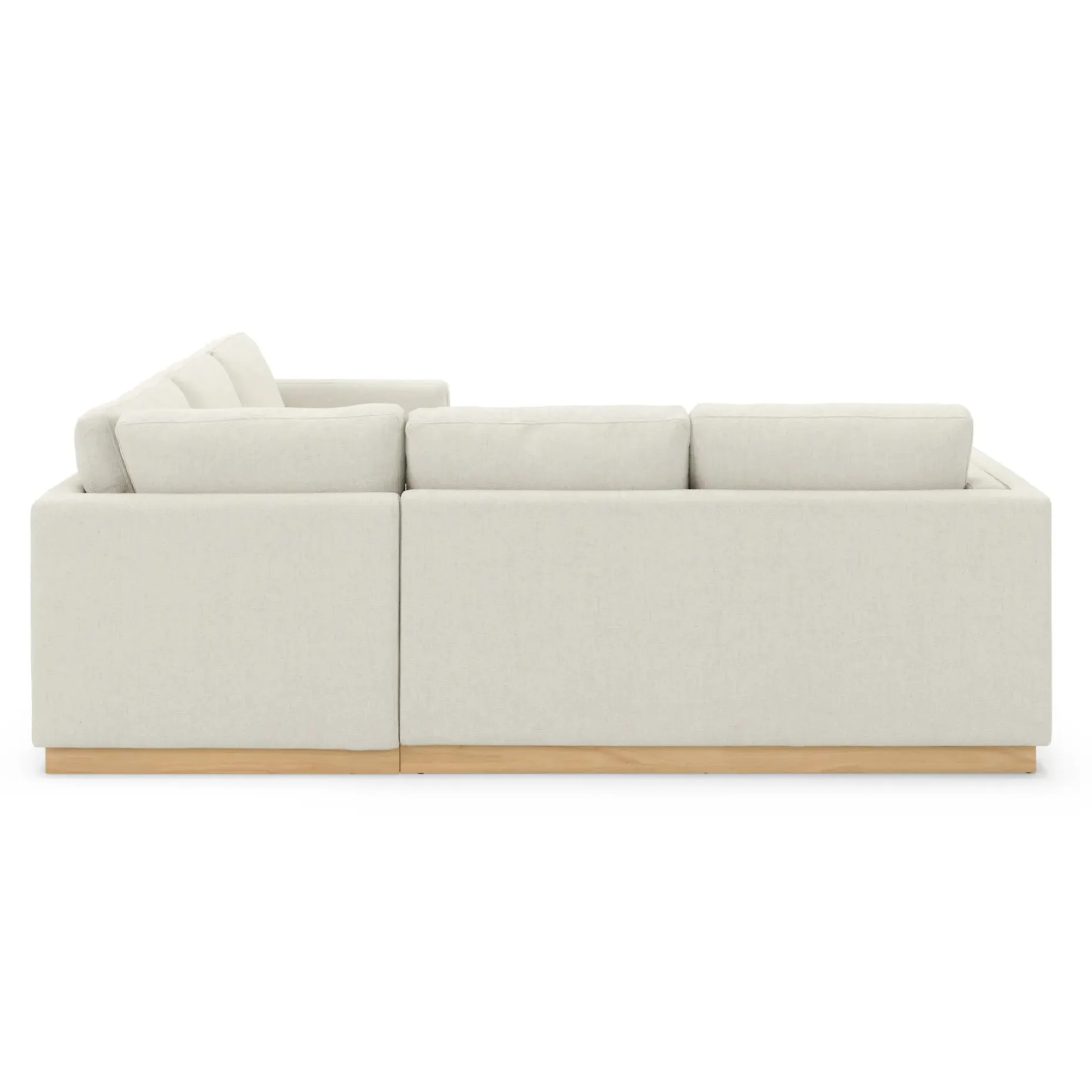 Tully 102.5" Corner Sectional - Savoy Ivory