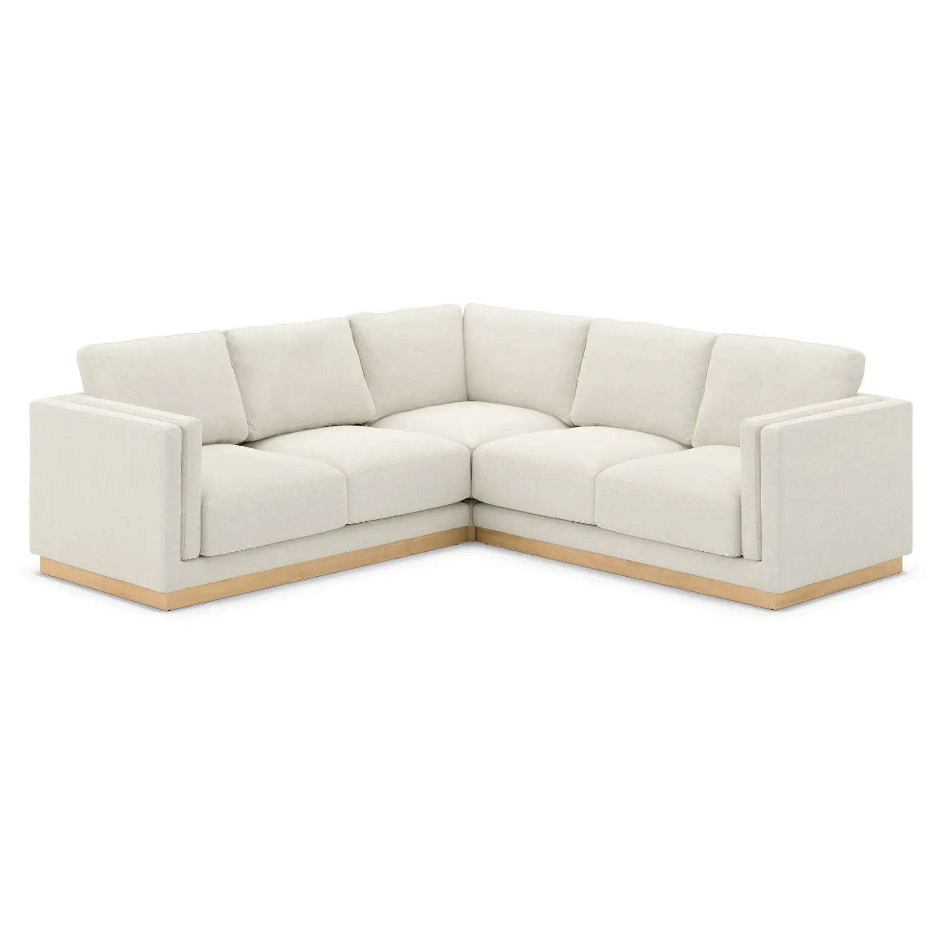 Tully 102.5" Corner Sectional - Savoy Ivory