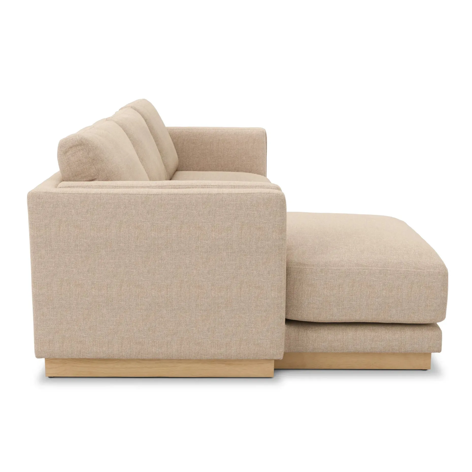 Tully 101" Left Sectional - Hestia Buff
