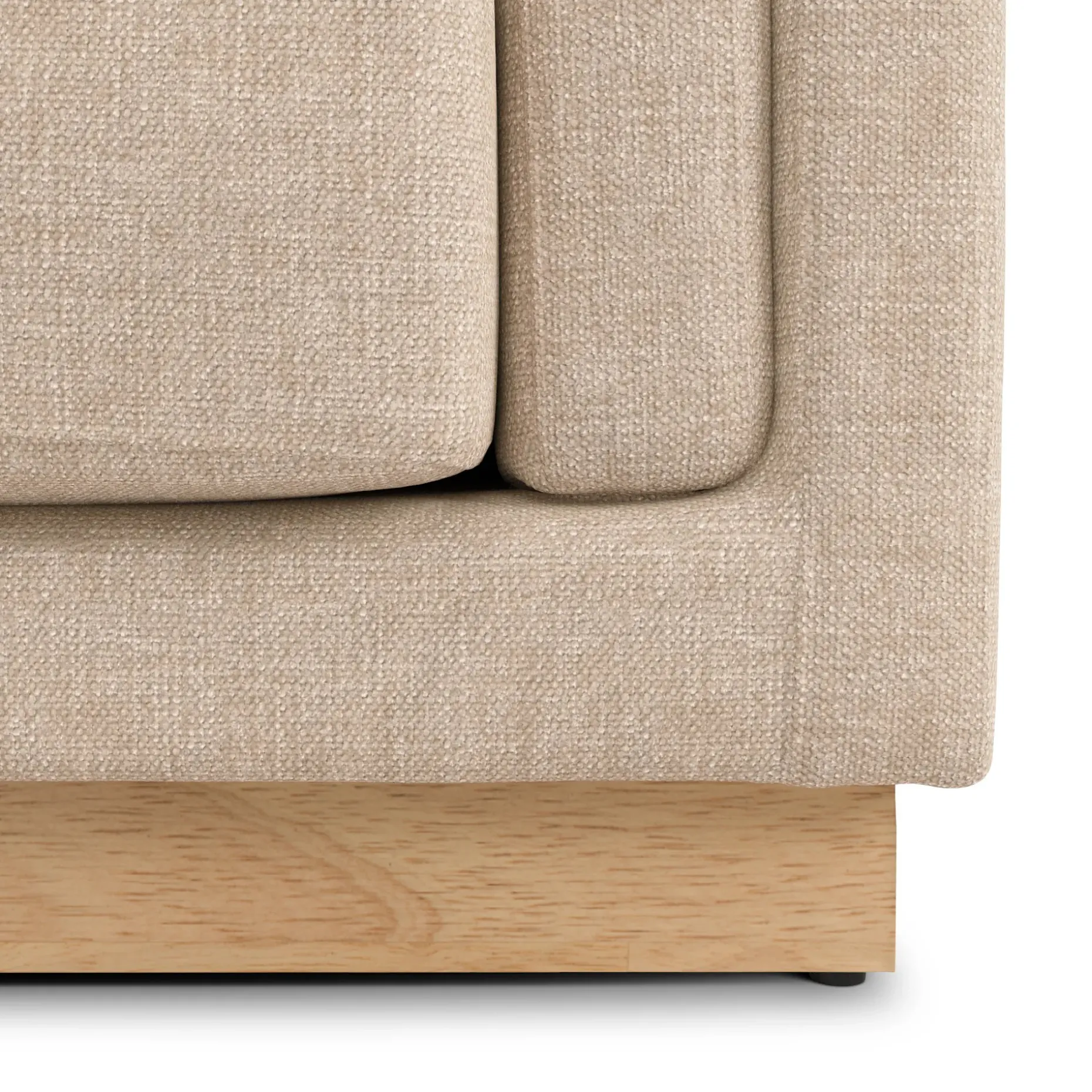 Tully 101" Left Sectional - Hestia Buff