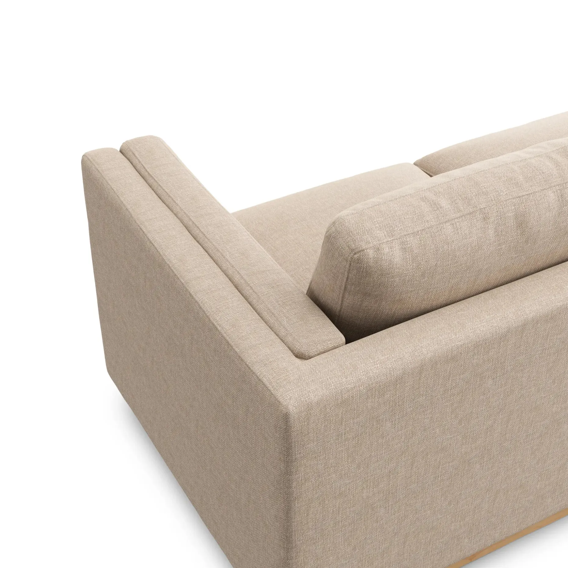 Tully 101" Left Sectional - Hestia Buff