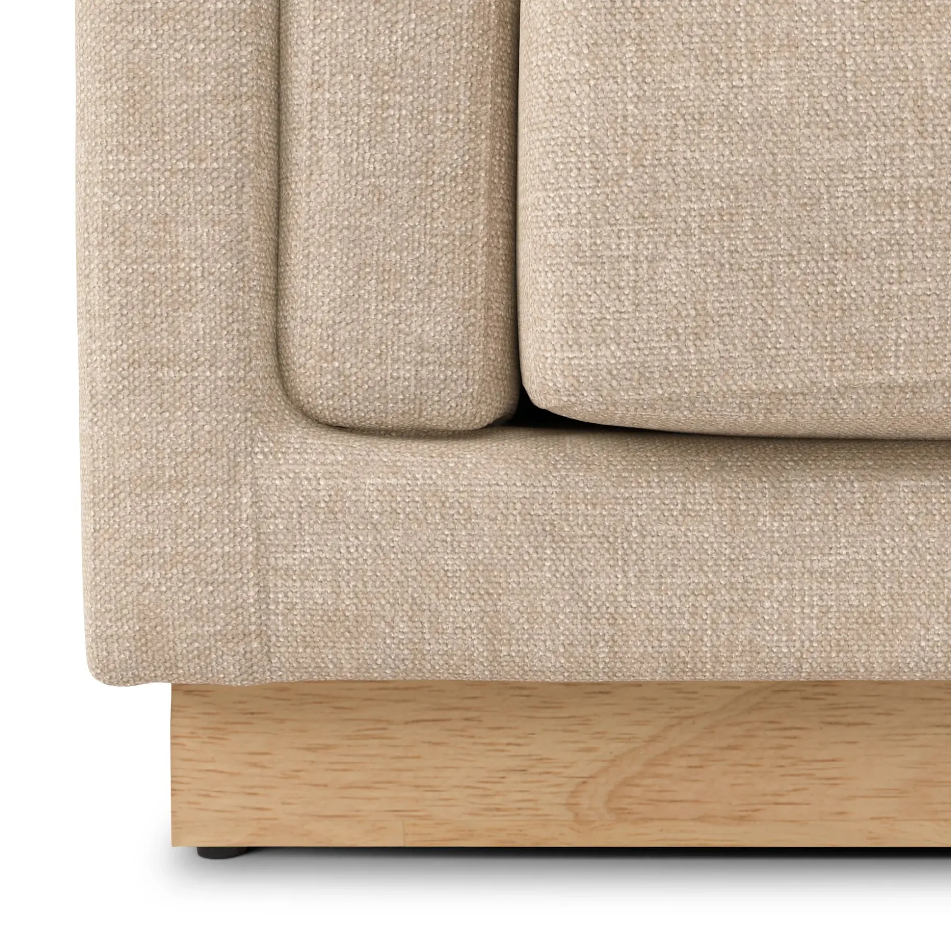 Tully 101" Right Sectional - Hestia Buff