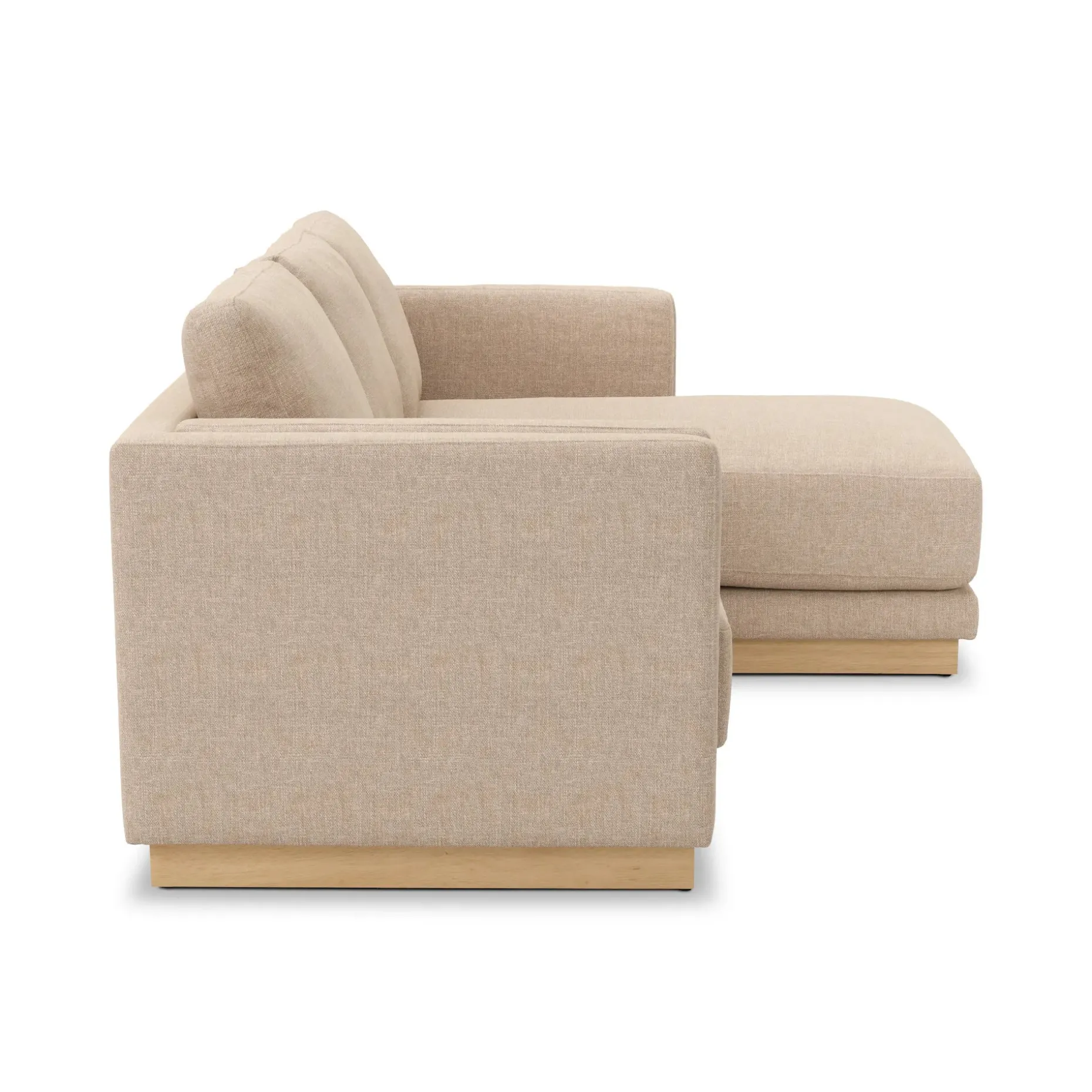 Tully 101" Right Sectional - Hestia Buff