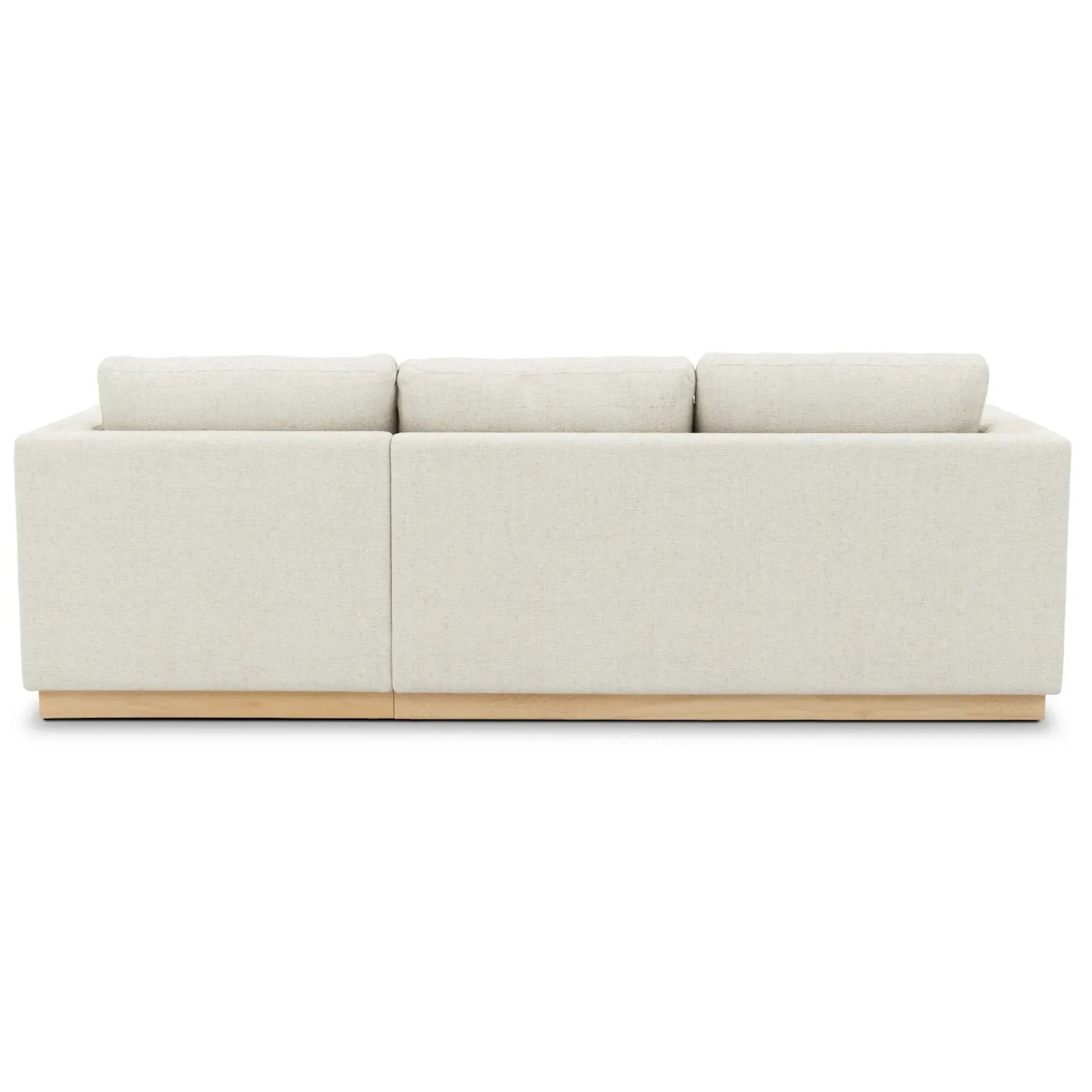 Tully 101" Right Sectional - Savoy Ivory