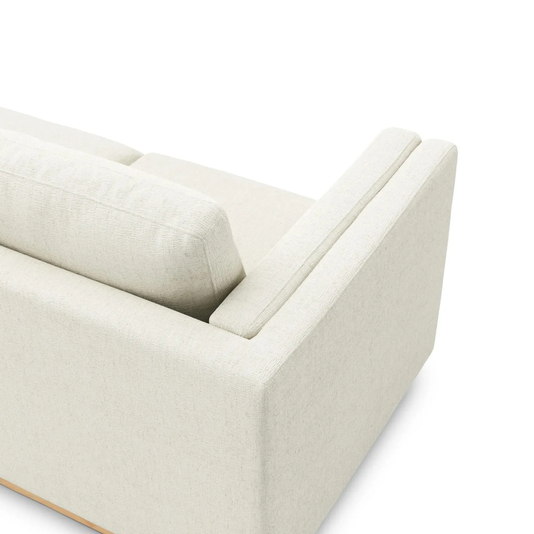 Tully 101" Right Sectional - Savoy Ivory