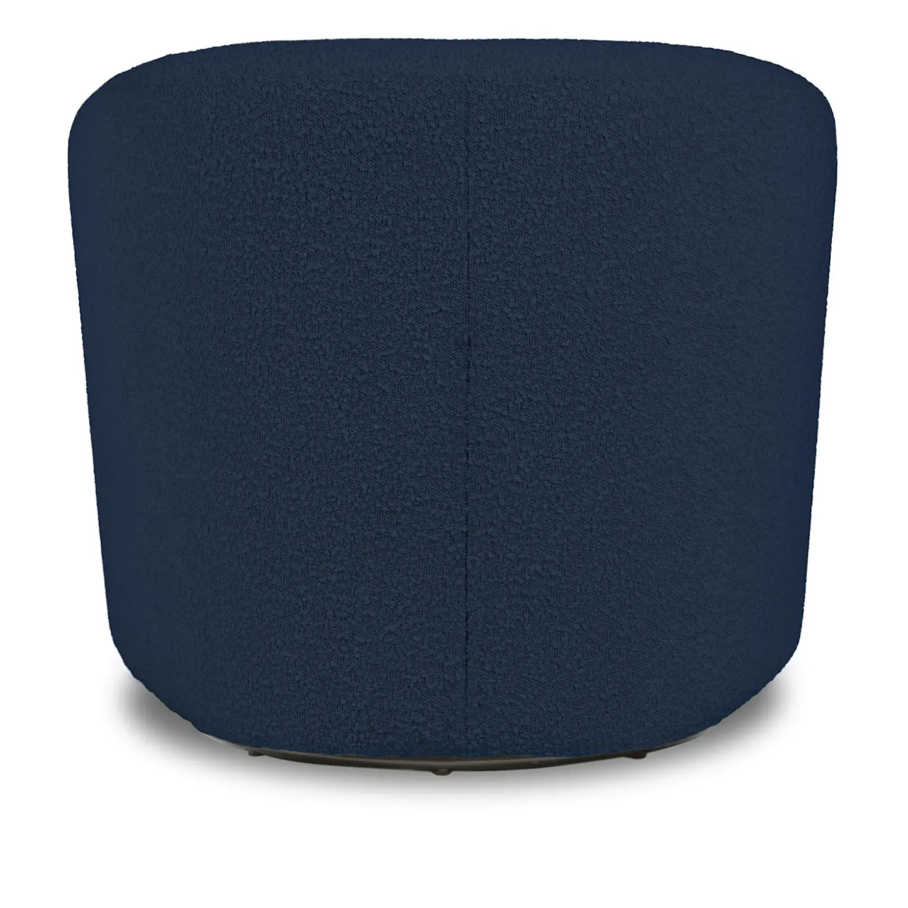 Turoy 32.5" Swivel Lounge Chair - Catalina Blue Bouclé
