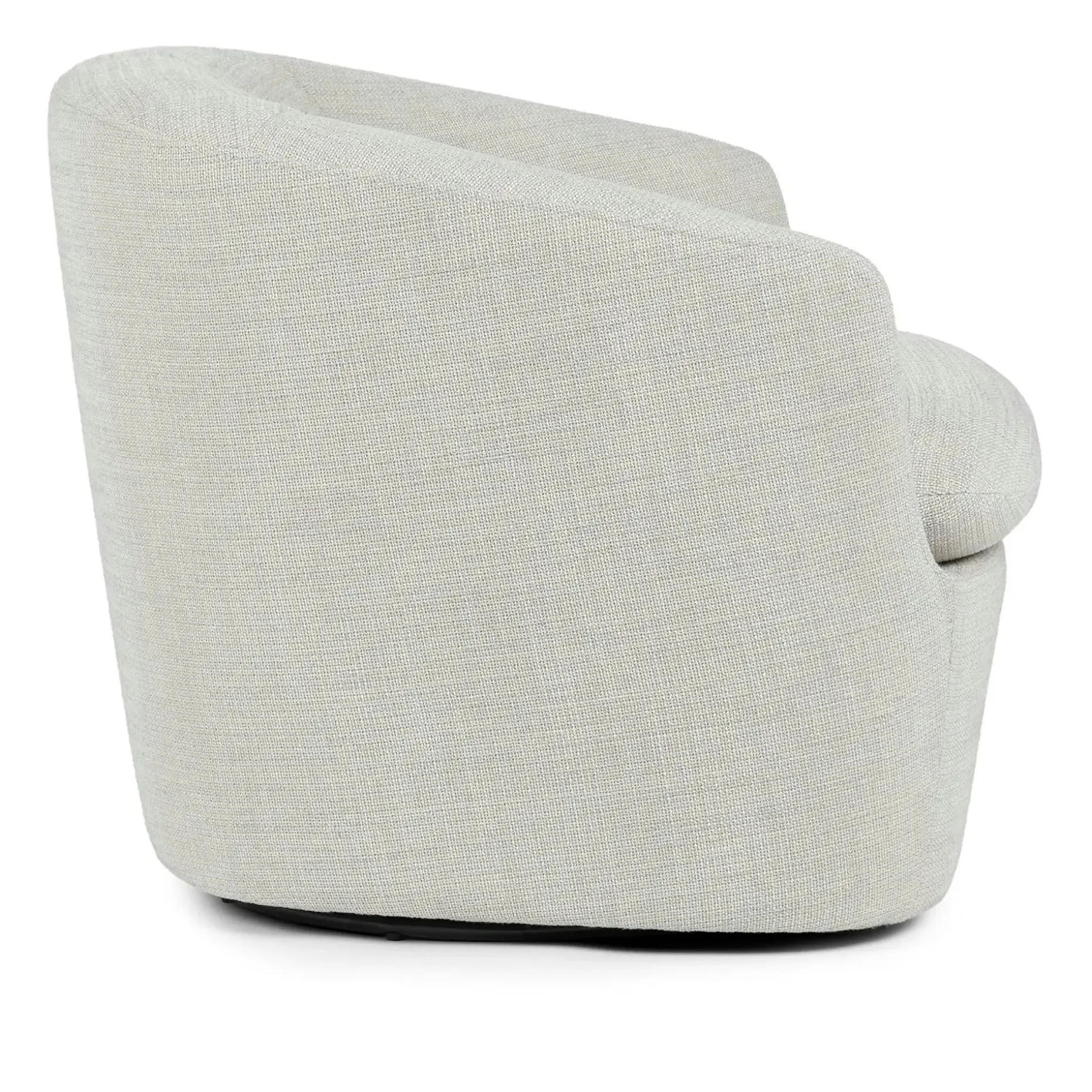Turoy 32.5" Swivel Lounge Chair - Wicklow Gray