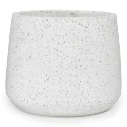 Tuva Indoor/Outdoor Wide Planter - White Terrazzo