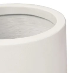 Tuva Indoor/Outdoor Wide Planter - White